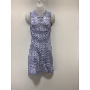 Lilly Pulitzer Carlow Sweater Dress Lark Lilac Metallic #014564 Women’s XS NWT